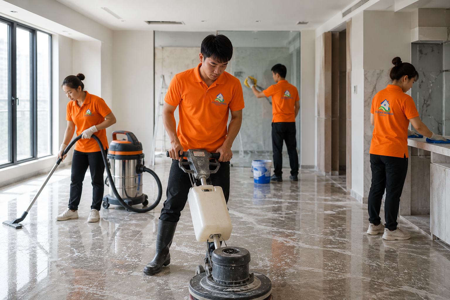 Vệ Sinh Biệt Thự Sau Xây Dựng Quận 9: Giải Pháp Chuyên Nghiệp Cho Không Gian Sang Trọng